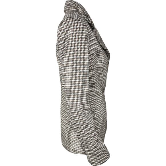 Studio Park X Courtney Khondabi Blazer Brown Check XX-Small NWOT - Picture 5 of 12